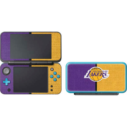 NBA Los Angeles Lakers Canvas Nintendo 2DS XL (2017) Skin